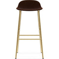 Thumbnail photo of Form Bar Stool 75 Cm Fully Upholstered Brass