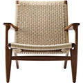 Thumbnail photo of Ch25 Armchair Oiled Walnut-Natural Wicker