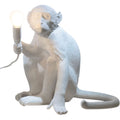 Thumbnail photo of Monkey Lamp Sitting White - Bordslampor - Marcantonio Raimondi Malerba - Vit