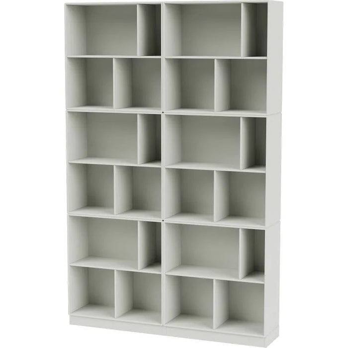 Photo of Read Spacious Bookshelf - Plinth H7 Cm - Nordic - Grey - Mdf