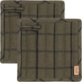 Thumbnail photo of Hale Pot Holders - Grydelapper - Green/black - W: 20 X H: 20 X D: 1 Cm
