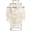Thumbnail photo of Fun 1tm Table Lamp  - Bordslampor - Verner Panton - Silver,beige