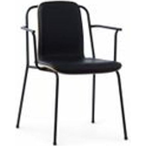 Photo of Studio Armchair / Front Upholstery - Spisebordsstol - Ultra Leather - H81 X L60 X D57,5 X Sh44 Cm