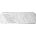 Thumbnail photo of Plinth Low White Marble - Soffbord - Norm Architects - Vit - Trä/sten