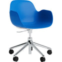 Form Armchair Swivel 5w Gas Lift Alu - Kontorstol - Aluminium / 3