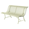 Thumbnail photo of Louisiane Bench 150 cm, Willow Green - Garden Benches - Green - Metal