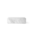 Thumbnail photo of Plinth Low White Marble - Soffbord - Norm Architects - Vit - Trä/sten