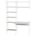 Thumbnail photo of String Floorboard 200, White, 2-pack - Shelving - Nils Strinning - White - Metal
