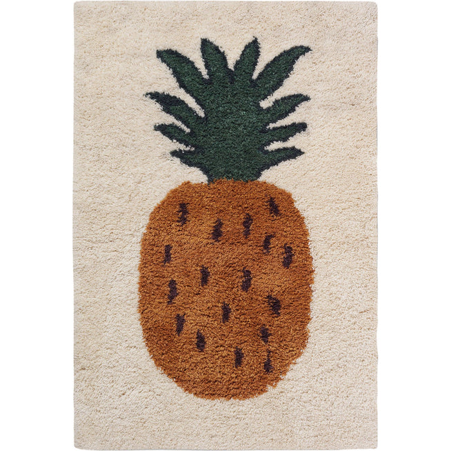 Photo of Fruiticana Tufted Rug - Children's rug - Pineapple