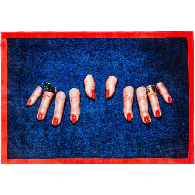 Photo of Fingers Rectangular Rug