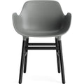 Thumbnail photo of Form Armchair Wood - Spisebordsstol - Black Oak / 1
