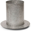 Thumbnail photo of Auran Potte - Urtepotte - Small - Galvanized - W25 X D25 X H21 Cm