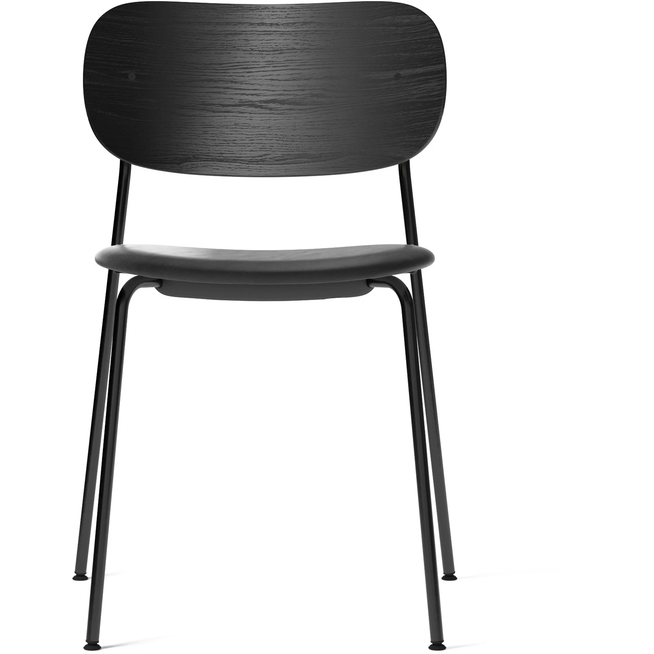 Photo of Co Chair - Black - Black Oak/dakar 0842 - Matstolar - Norm Architects - Metall/trä