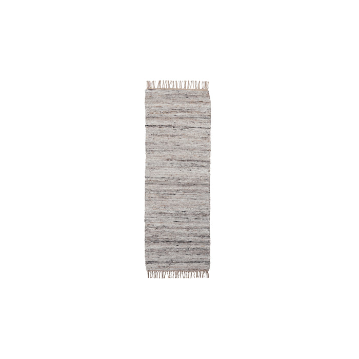 Photo of Hafi Rug - Grey/Brown 200x80cm