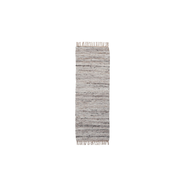 Photo of Hafi Rug - Grey/Brown 200x80cm