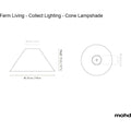 Thumbnail photo of Collect  - A Light - Shades - Pendel - Cone - Sort - 25 X 12 X 25 Cm