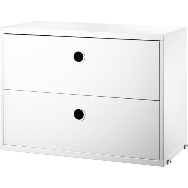 Photo of String drawer unit 58x30, white - Shelving - Nils Strinning - White - Mdf