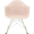 Eames Plastic Armchair Rar - 41 Pale Rose - White Base - Golden Maple - Matstolar - Charles & Ray Eames - Rosa - Metall/trä/plast