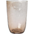 Thumbnail photo of Hammered Glasses 50cl Brown - Set of 12 Pieces