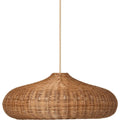 Thumbnail photo of Braided Lampshade - Lampeskærm - Disc - Natural - Ø49,5 X H20 Cm