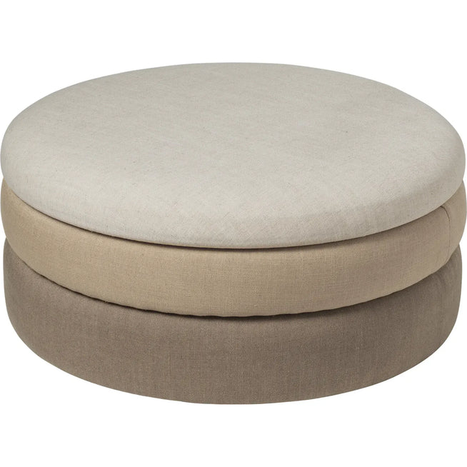 Photo of Dam Puff Beige Ø68cm