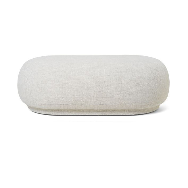 Photo of Rico Ottoman Brushed L: 124 Cm - Off White