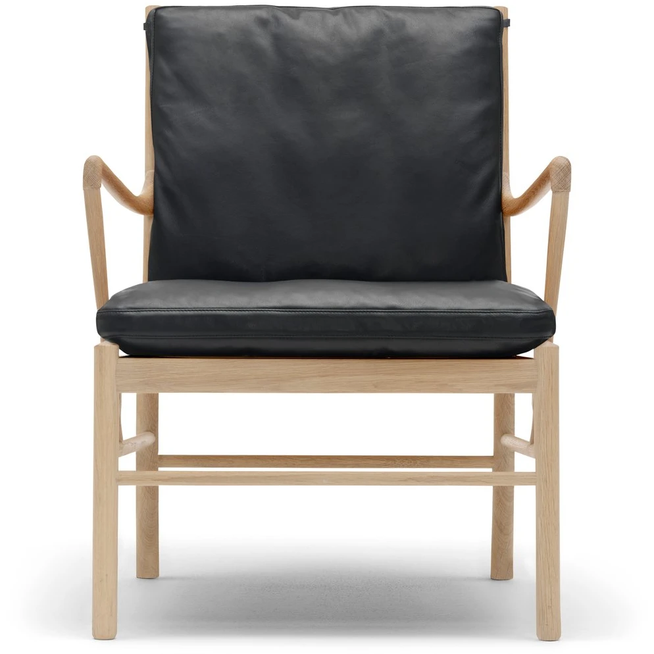 Photo of Ow149 Colonial Chair Fåtölj Loke 7150-vitoljad Ek