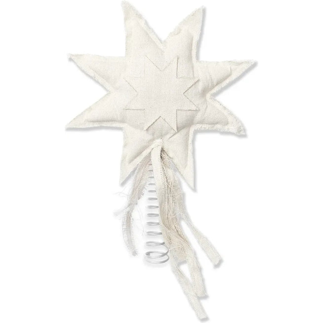 Photo of Vela Star Treetopper - Julepynt - Natural - W22 X H38 X D5 Cm
