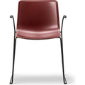 Thumbnail photo of Pato Sledge Armchair 4110 - Dining Chair - Black - W55,5 X D51,5 X H79 X Sh46,5 Cm
