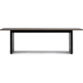 Thumbnail photo of Panel Table 90 X 250 Cm Black Dark Brown - Matbord - Simon Legald - Brun - Metall/trä