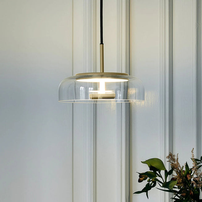 Photo of Blossi 1 Pendant Nordic Gold/clear