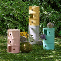 Thumbnail photo of Componibili Bio 3 Pink - Hurtsar - Anna Castelli Ferrieri - Rosa - Naturmaterial