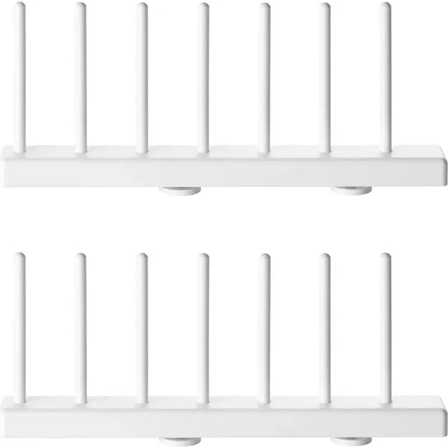 Photo of String Plate Rack White - 20 cm/6 Plates - Shelving - Anna von Schewen,björn Dahlström - White - Metal