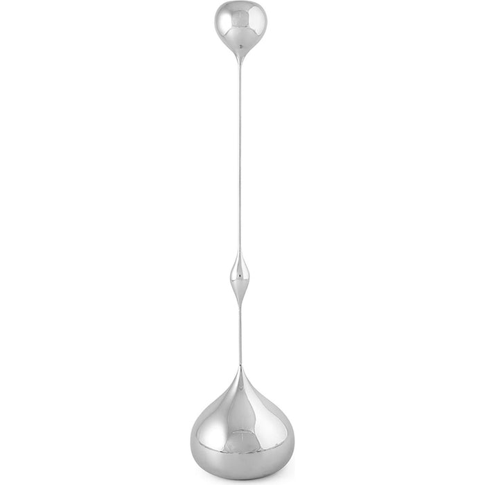 Tender Ljusstake Low Nickel - Ljusstakar & Ljuslyktor - Charlotte Von Der Lancken - Silver