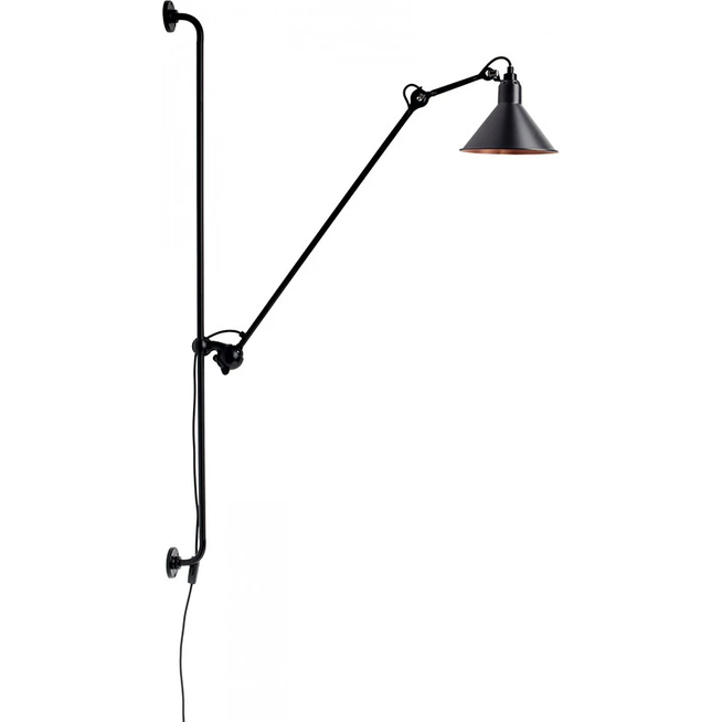Photo of No. 214 Wall Lamp From Lampe Gras (Black Frame