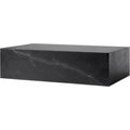 Thumbnail photo of Plinth Low Black Marble - Soffbord - Norm Architects - Svart - Trä/sten