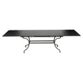 Thumbnail photo of Romane Table 200/300x100 Cm Liquorice 42 - Matbord Utomhus - Svart - Metall