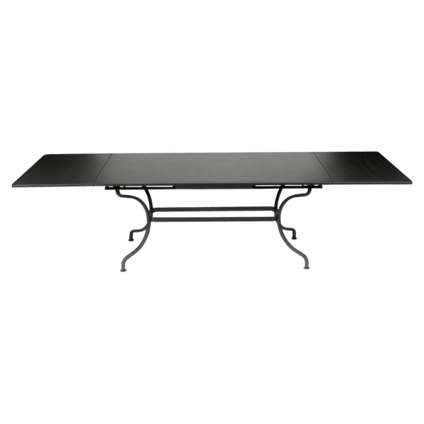 Photo of Romane Table 200/300x100 Cm Liquorice 42 - Matbord Utomhus - Svart - Metall