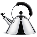 Thumbnail photo of 9093 Tea Kettle, Black - Kettle - Michael Graves - Silver