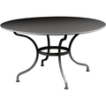Thumbnail photo of Romane Table Ø 137 Cm, Liquorice - Matbord Utomhus - Svart - Metall