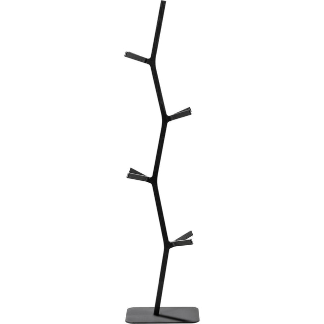 Photo of Nära Coat Hanger Ash Black Stain - Black Lacquered Steel