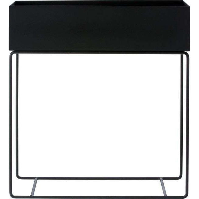 Photo of Plant Box - Blomsterkasse - Sort - W60 X H65 X D25 Cm