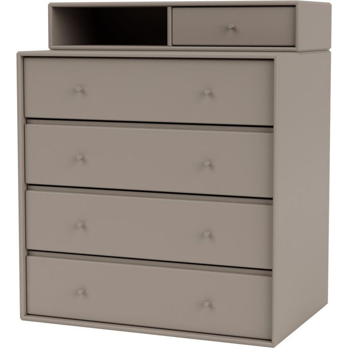 Photo of Keep Chest Of Drawers - Monarch / Matt Chrome Legs - Dressers - Peter J. Lassen - Blue - Wood