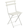 Thumbnail photo of Arc En Ciel Folding Chair, Matt White - Garden Chairs - White