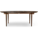 Ch339 dining table from Carl Hansen & Søn (walnut, oil, pull-out for