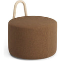 Amstelle Pouf Medium With Wheel Box Natural Lacquer Main Line Flax