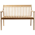 Thumbnail photo of M12 Sammen 2-seater Bench Teak-nature Oiled