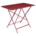 Thumbnail photo of Bistro Table 97x57 cm Chili 43 - Garden Table - Red - Metal