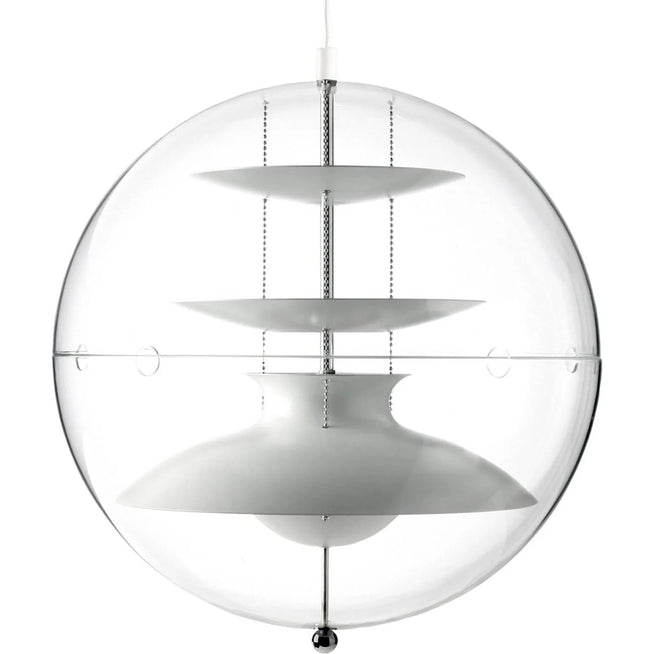 Photo of Panto Pendant Ø50 - Pendellampor - Verner Panton - Vit