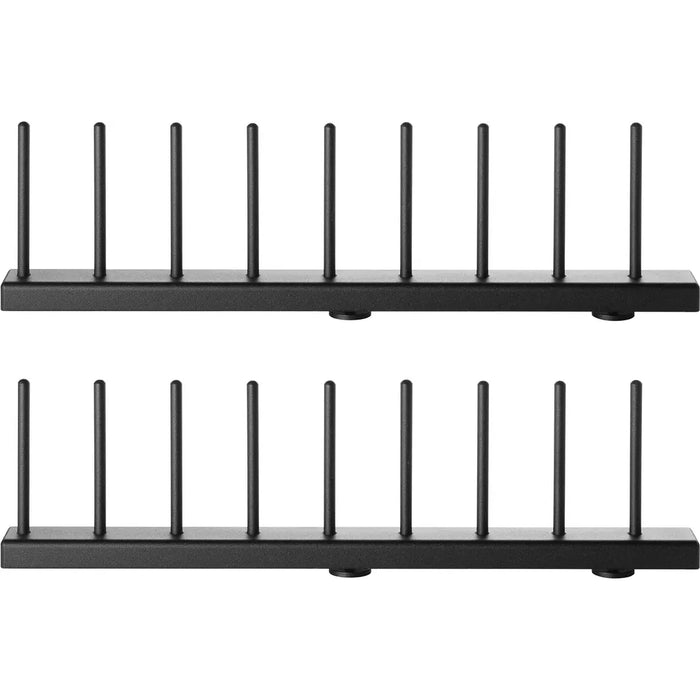 Photo of String Plate Rack Black - 30 cm/8 Plates - Shelving - Anna von Schewen,björn Dahlström - Black - Metal